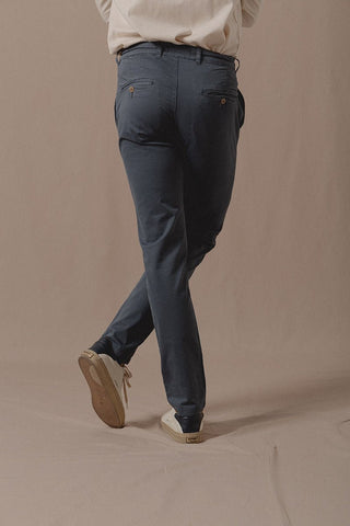 Pantalón Chino Paul Azul Grisáceo - Sohhan