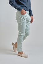 Pantalón Cinco Bolsillos Bruce Verde Mint - Sohhan
