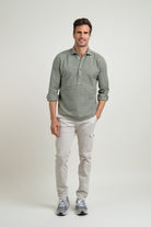 Polera Fiorenzo Verde Amazonas - Sohhan