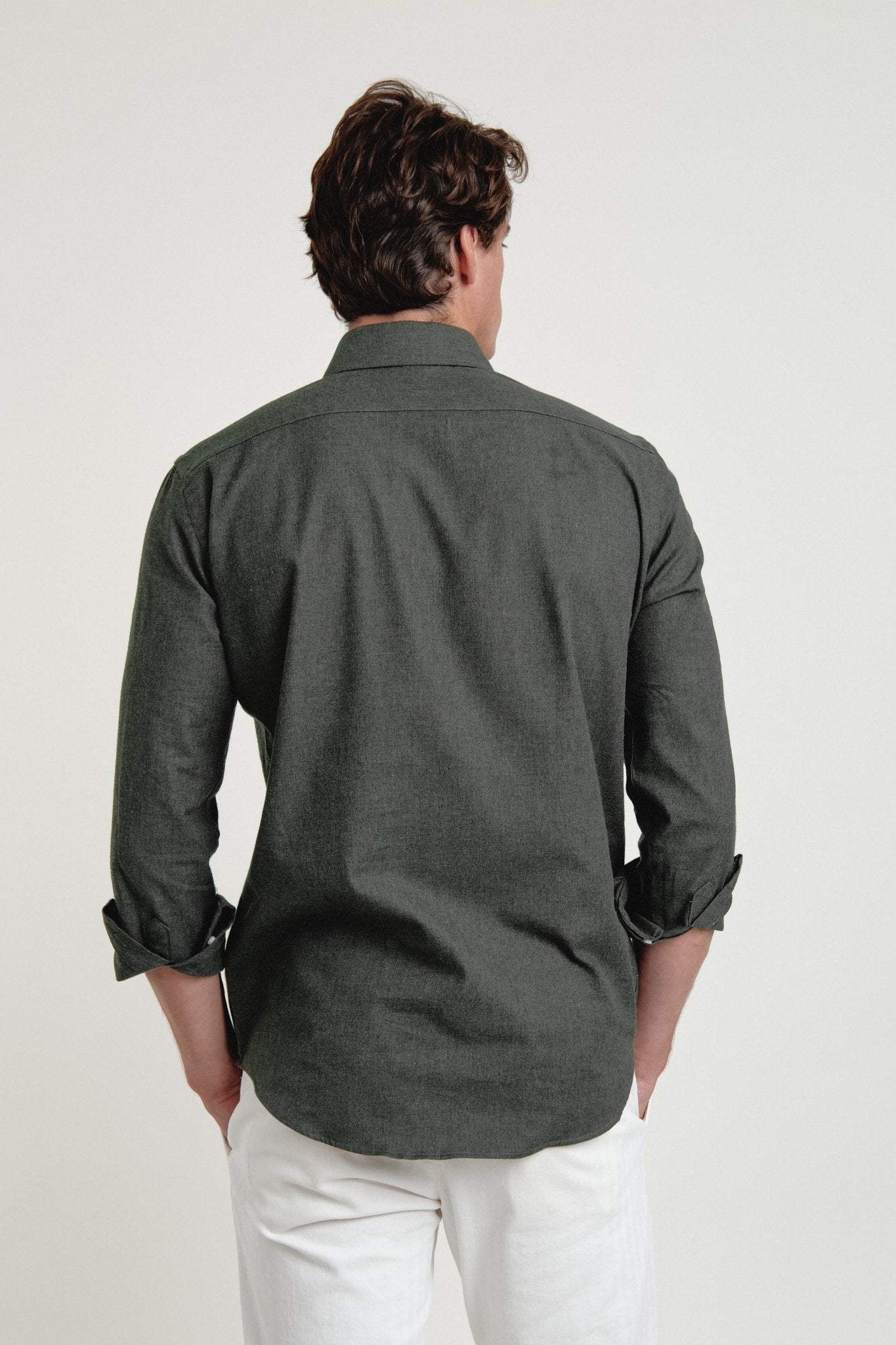 Polera Franela Ember Verde - Sohhan