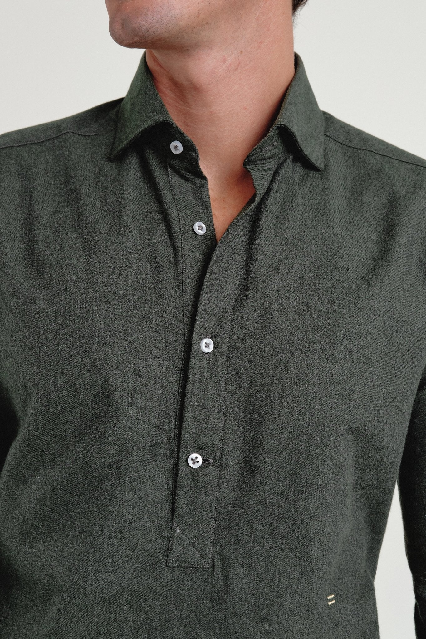 Polera Franela Ember Verde - Sohhan