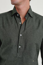 Polera Franela Ember Verde - Sohhan