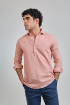 Polera Lino Marbella Rosa - Sohhan