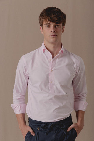 Polera Oxford Classic Rosa - Sohhan