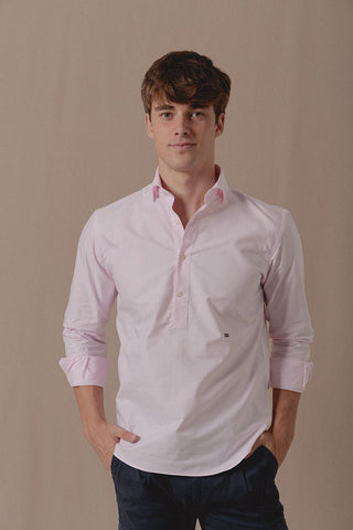 Polera Oxford Classic Rosa - Sohhan