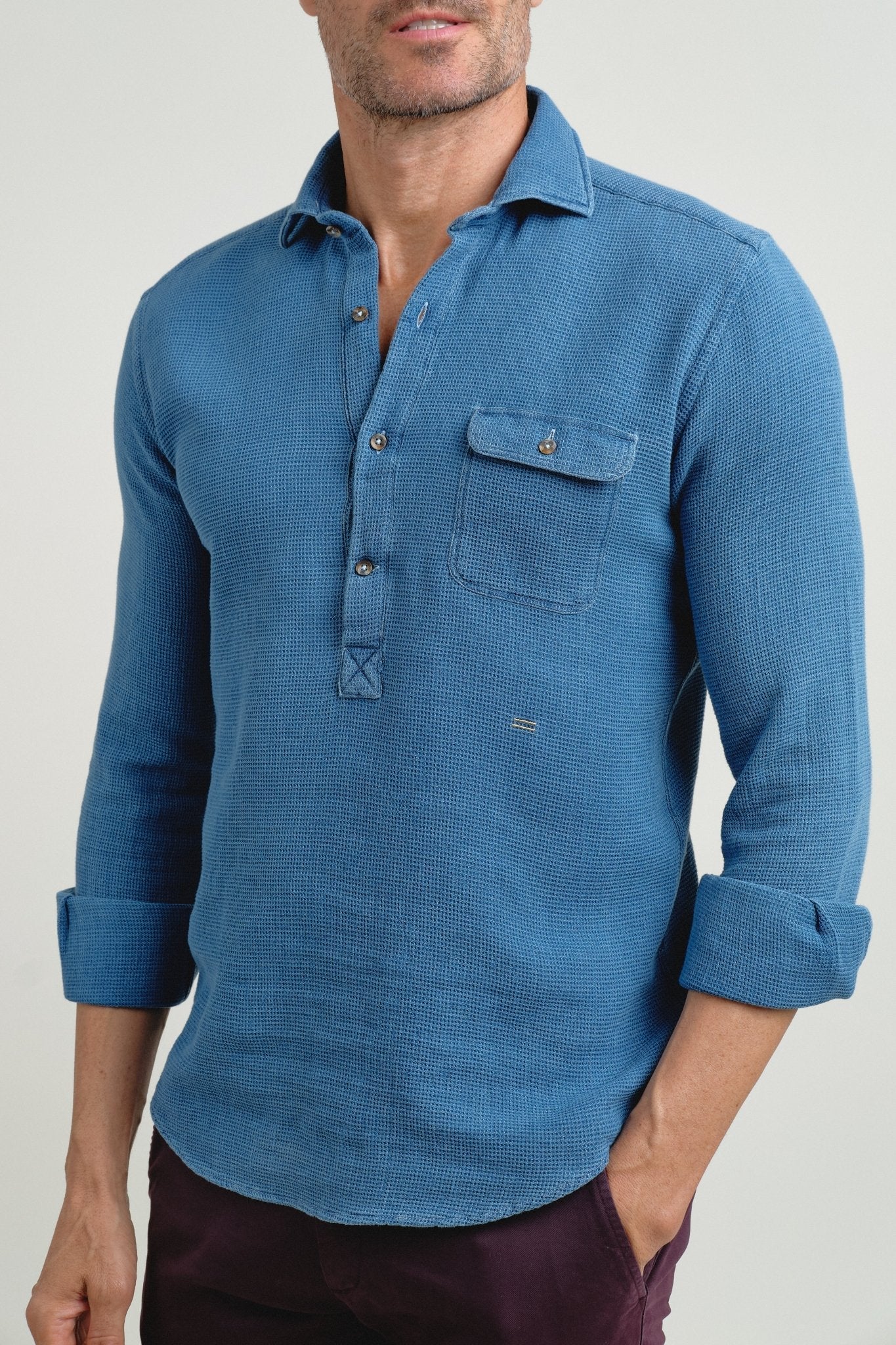 Polera Vaquera Indaco Un Bolsillo - Sohhan