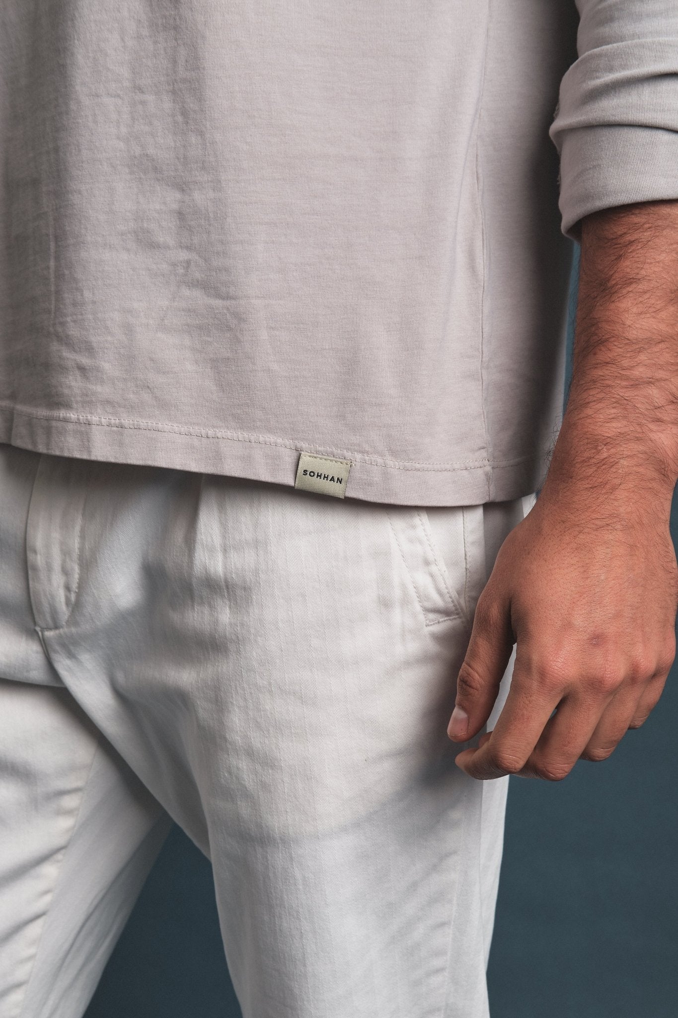 Polo Knit Shirt Grey Hustle Heritage - Sohhan