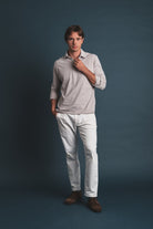 Polo Knit Shirt Grey Hustle Heritage - Sohhan
