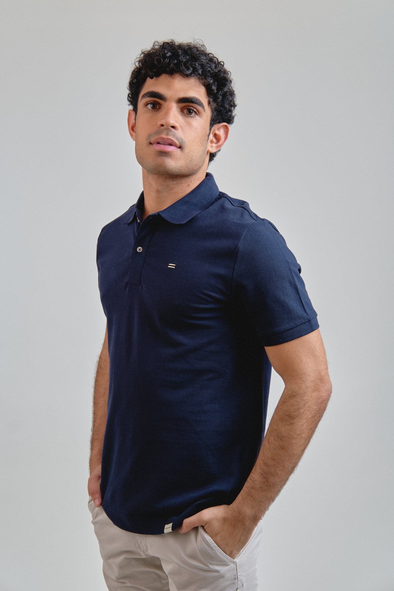 Polo Piqué Marino - Sohhan