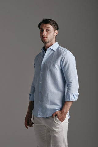 Signature Linen Shirt Hustle Heritage - Sohhan