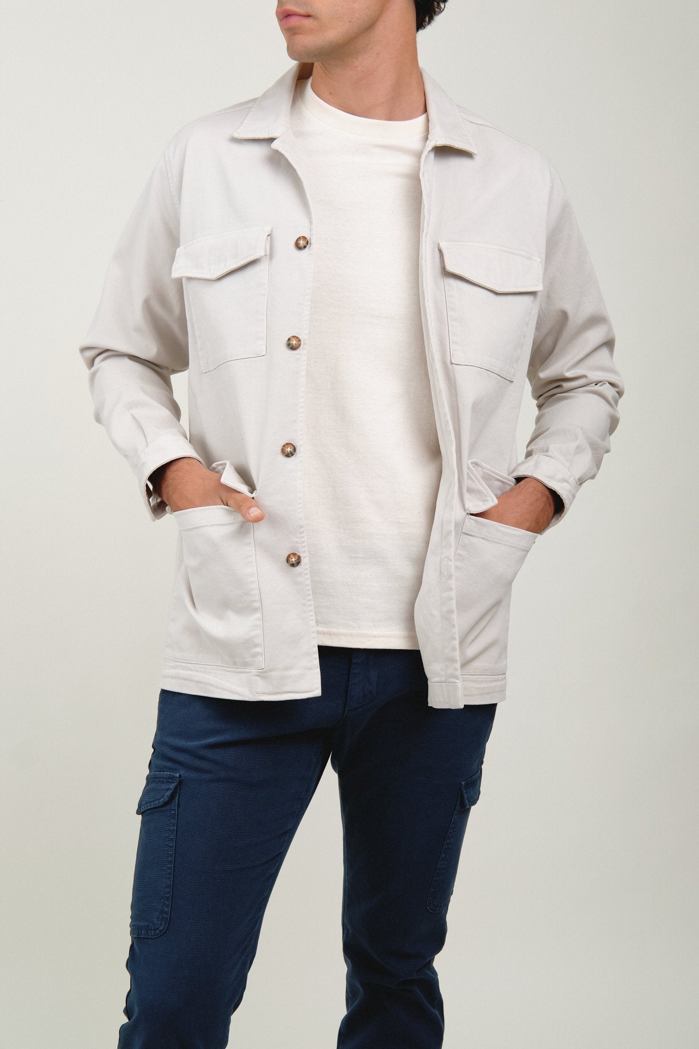 Sobrecamisa Ward Crudo - Sohhan