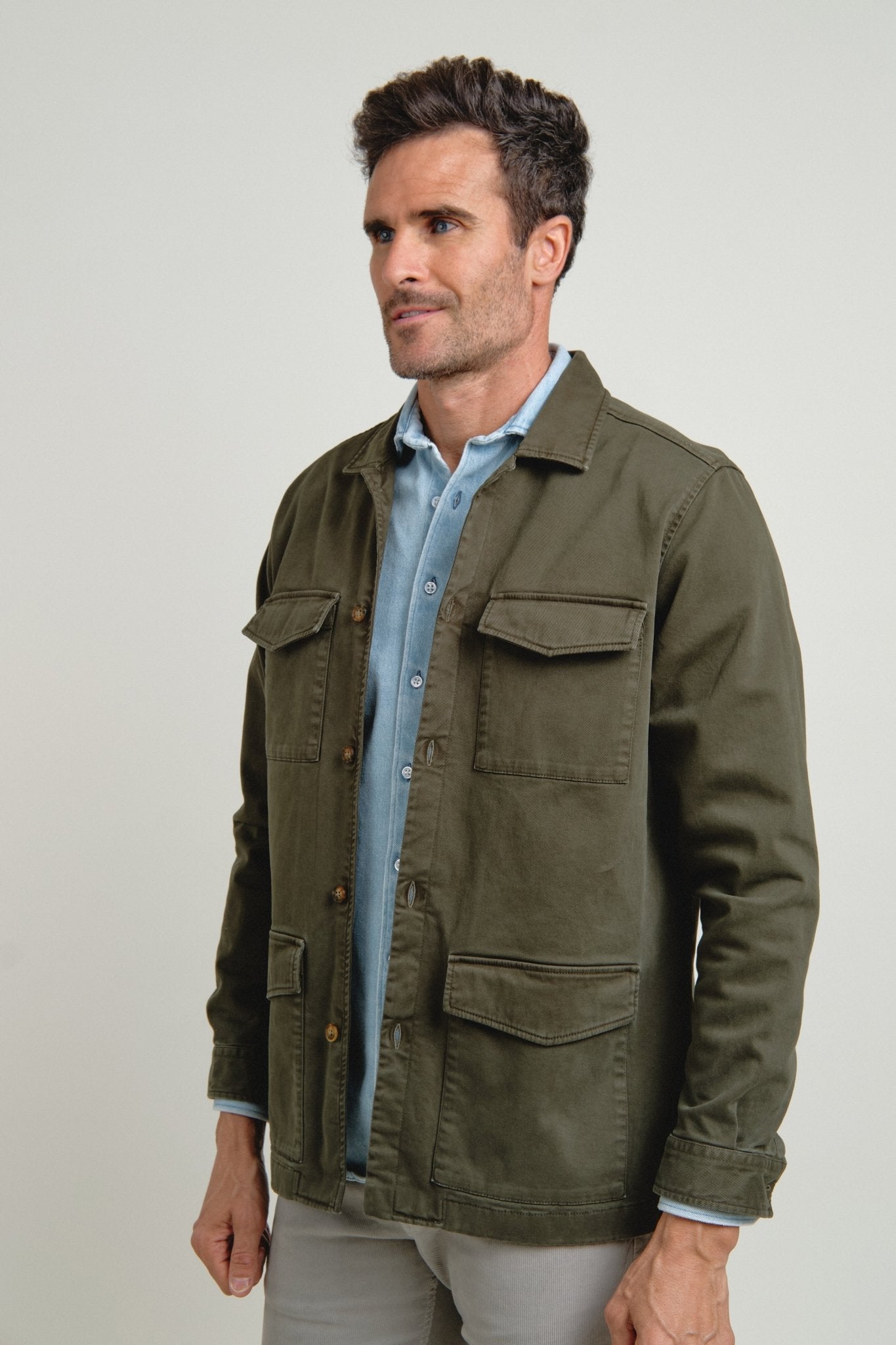 Sobrecamisa Ward Verde Bogotá - Sohhan