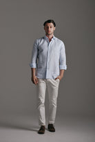 Stripes Linen Shirt Hustle Heritage - Sohhan