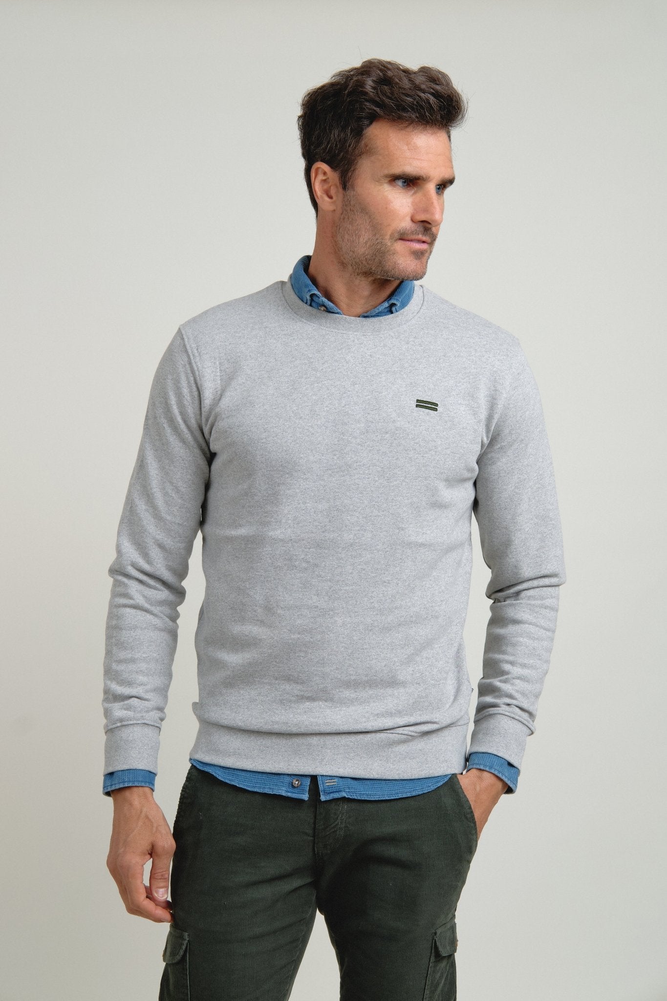 Sudadera Shelter Basica gris - Sohhan