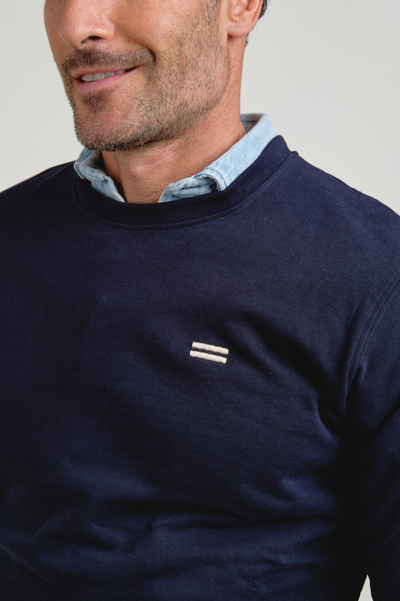 Sudadera Shelter Básica Marino - Sohhan