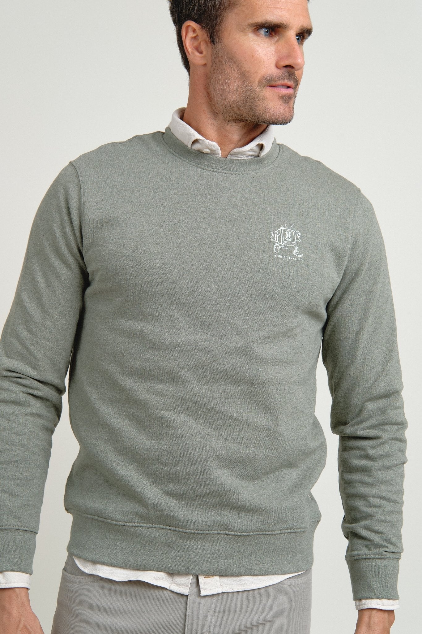 Sudadera Shelter TV Verde - Sohhan