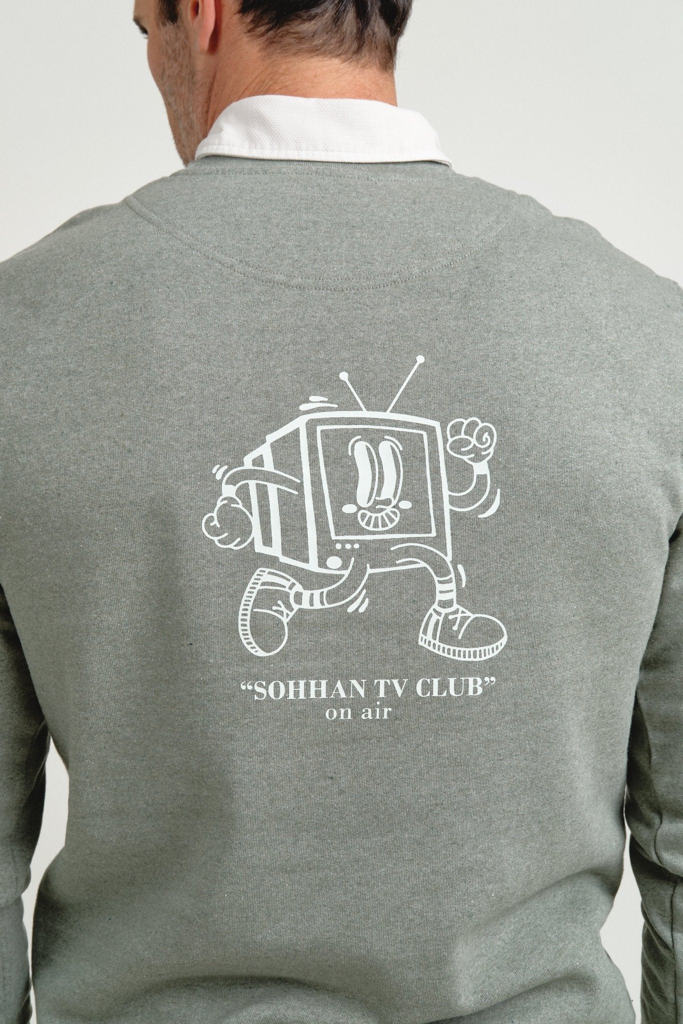 Sudadera Shelter TV Verde - Sohhan