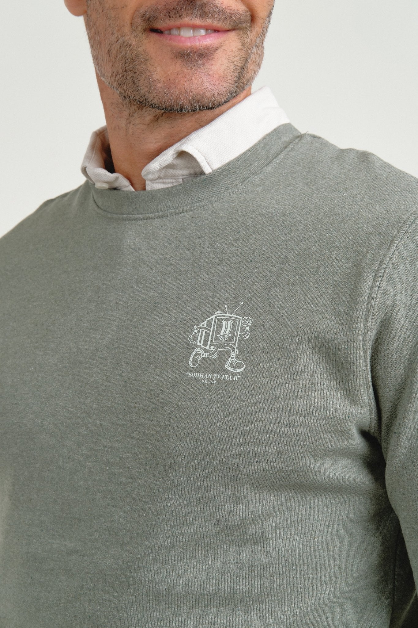 Sudadera Shelter TV Verde - Sohhan