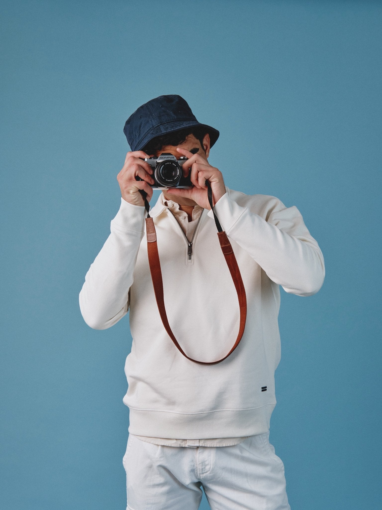 Sudadera Siroco Cuello Camisero Crudo - Sohhan