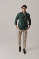 Camisa Espiga Verde Coventry - Sohhan