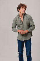 Camisa espiga verde Serengueti - Sohhan