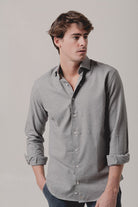 Camisa Franela Gris - Sohhan