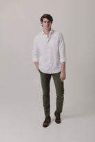 Camisa Oxford Un Bolsillo Blanco - Sohhan