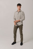 Camisa Piqué Beige Marfil - Sohhan