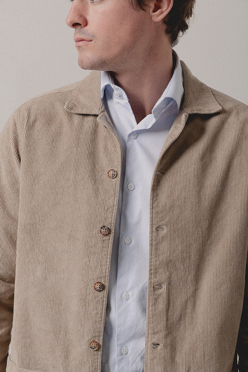 Chaqueta Pana Beige - Sohhan