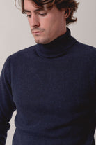 Jersey Cuello vuelto Azul Marino - Sohhan