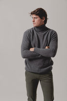 Jersey Cuello vuelto Gris - Sohhan