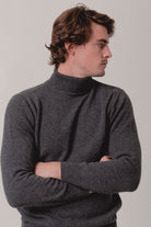 Jersey Cuello vuelto Gris oscuro - Sohhan