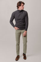 Jersey Cuello vuelto Gris oscuro - Sohhan