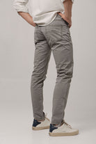 Pantalón 5 bolsillos verde grisáceo - Sohhan
