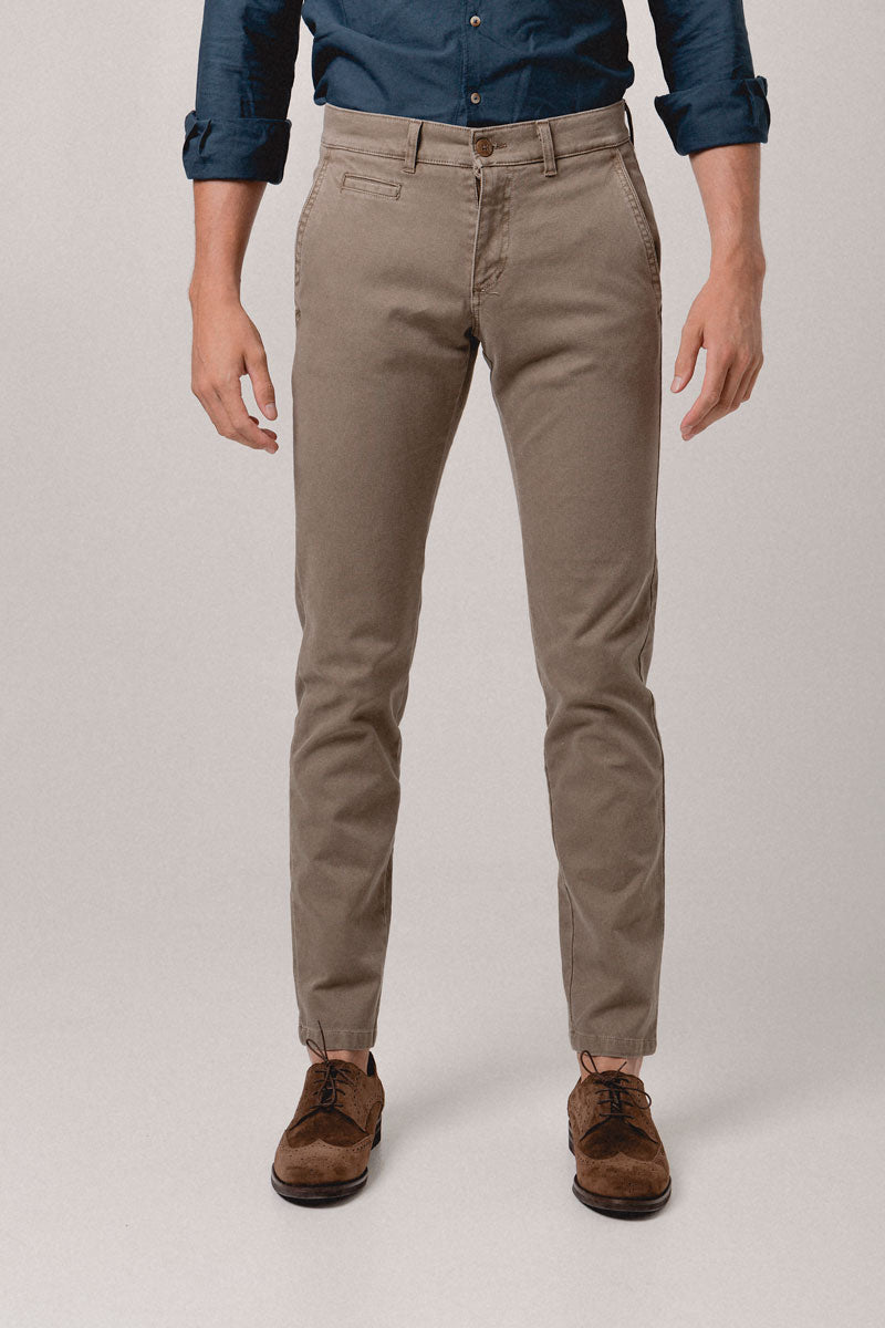 Pantalón chino Kaki estructura - Sohhan