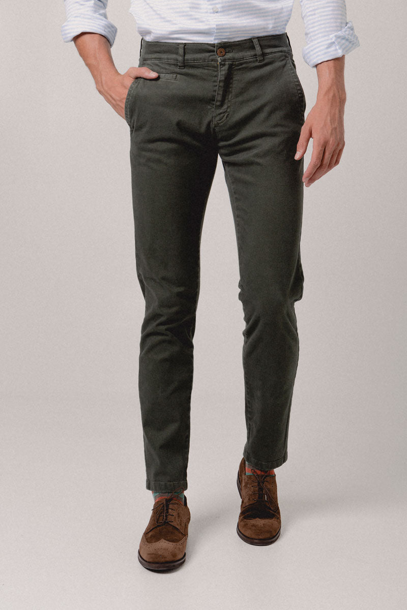 Pantalón chino verde bogotá – Sohhan