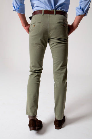 Pantalón chino verde claro - Sohhan