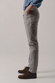 Pantalón Pana Cinco Bolsillos gris Zante - Sohhan