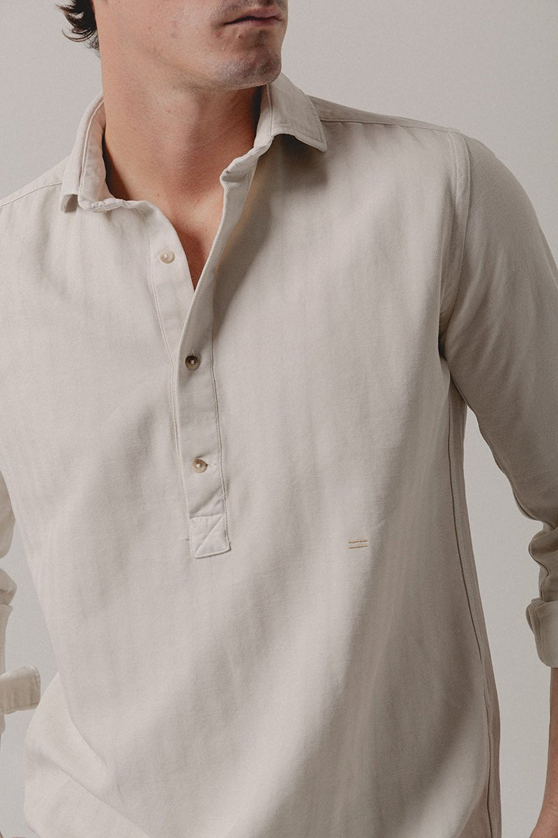 Polera Espiga Crudo Tarento - Sohhan