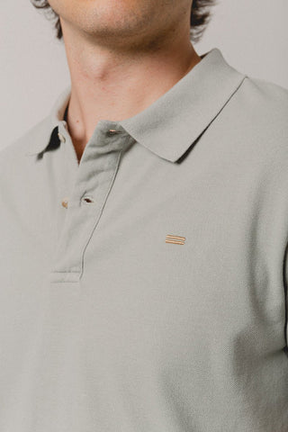 Polo Piqué Verde Sage - Sohhan